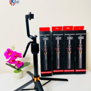 Q13 Selfie Stick Tripod with Wireless Remote Control Smart Auto AI Tracking Stabilizer Gimbal (5.9) foot